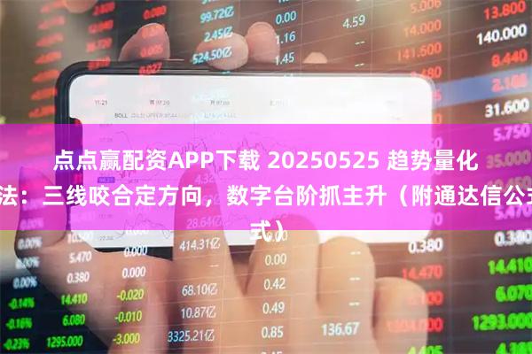 点点赢配资APP下载 20250525 趋势量化战法：三线咬合定方向，数字台阶抓主升（附通达信公式）